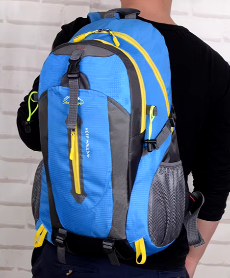 40L Mountaineering Backpack – Waterproof Outdoor Hiking Bag for Men and Women