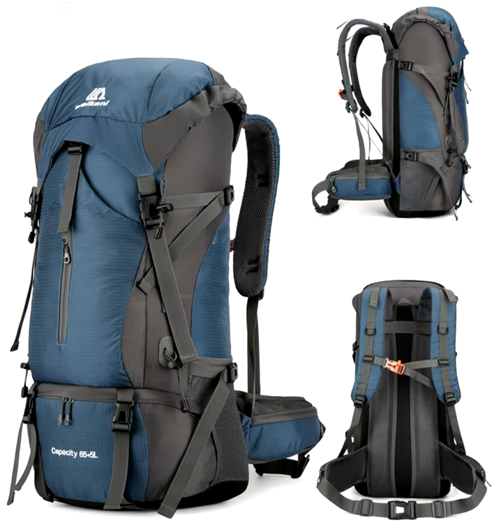 Rucksack / Back pack for Hiking available in six colours - 70 litre capacity