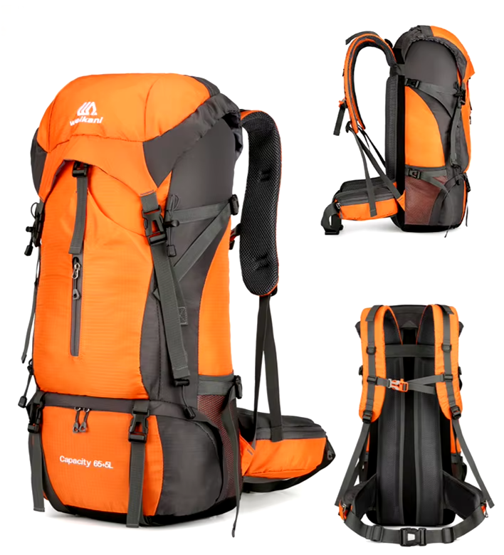 Rucksack / Back pack for Hiking available in six colours - 70 litre capacity