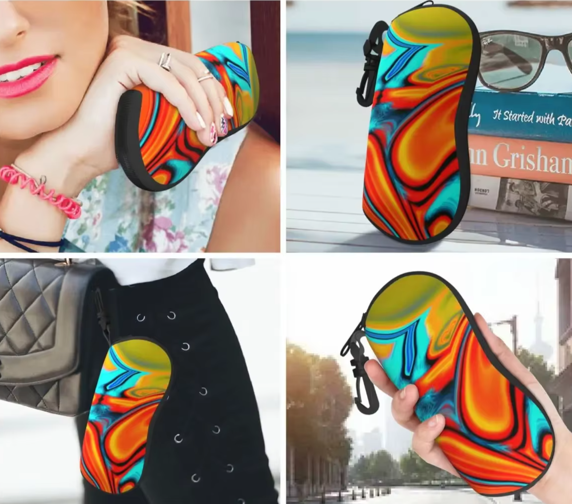 Modern Swirl Sunglasses Soft Case
