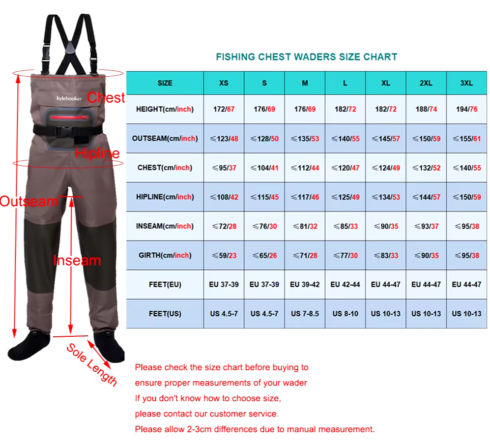 Men’s FLYING Chest Waders – Breathable Neoprene for Fishing and Hunting