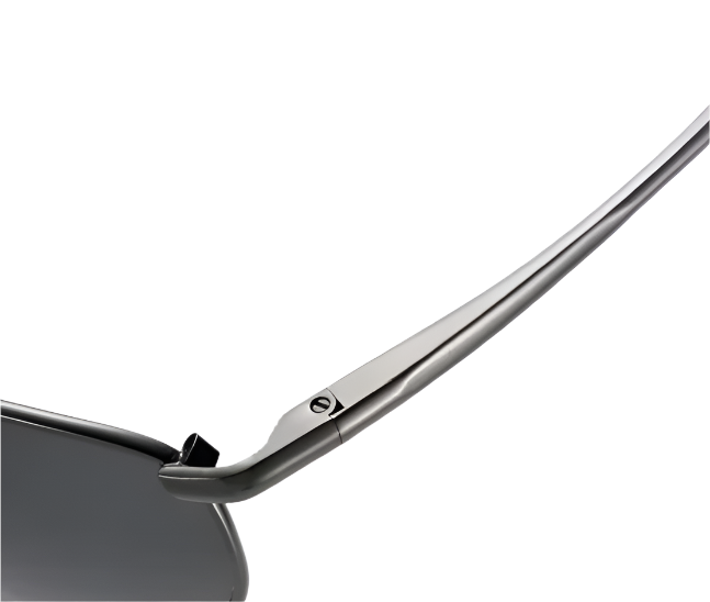 Polarized Men's Sunglasses casual Silver-Grey