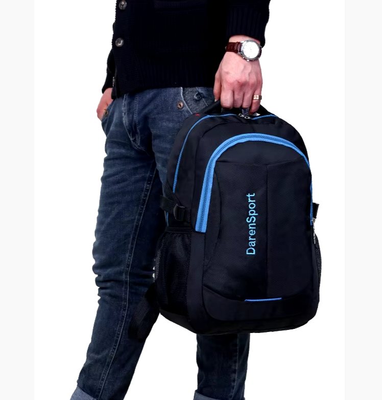 Oxford Shoulder Backpack – Lightweight Waterproof Travel Laptop Rucksack