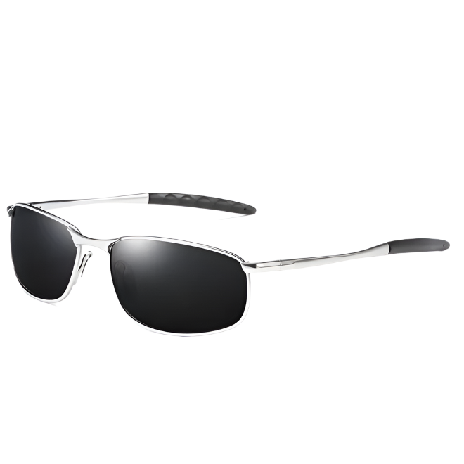 Polarized Men's Sunglasses casual Silver-Grey