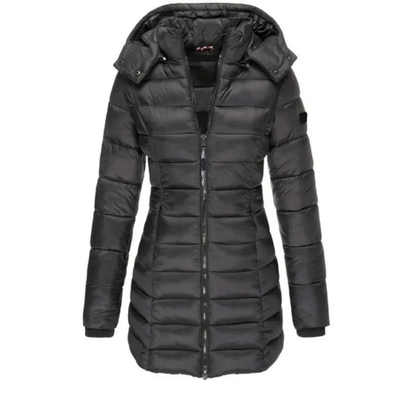 Winter Thicken Warm Women’s Parka – Sleek, Cozy & Stylish