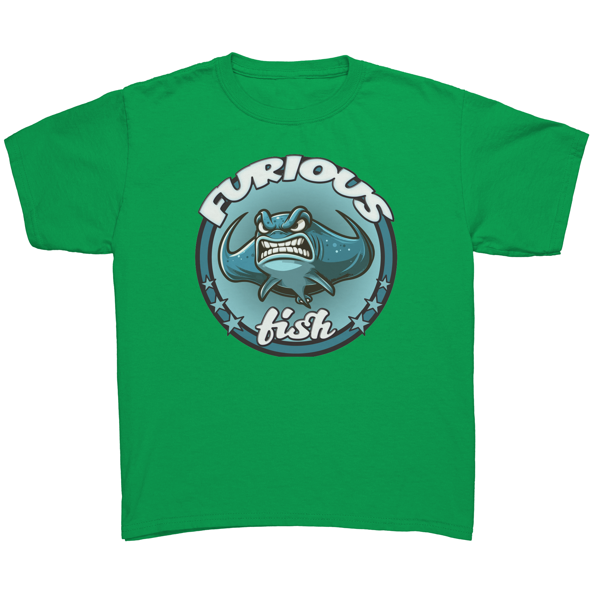 Aero_the_Stingray_T-Shirt__Children_Irish_Green_Mockup.png