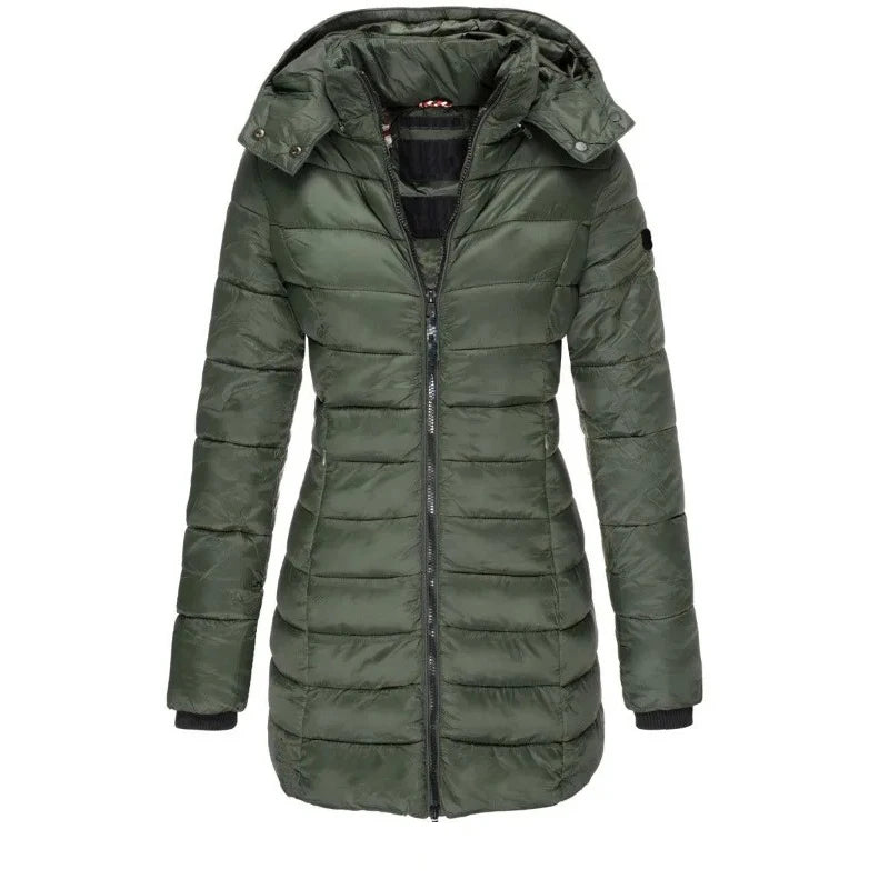 Winter Thicken Warm Women’s Parka – Sleek, Cozy & Stylish