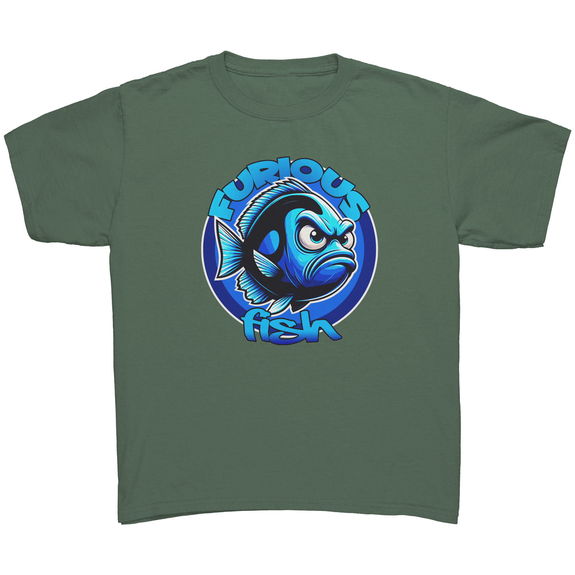 Brighten Up with Betty the Blue Tang! - Furious Fish (Children's Unisex)