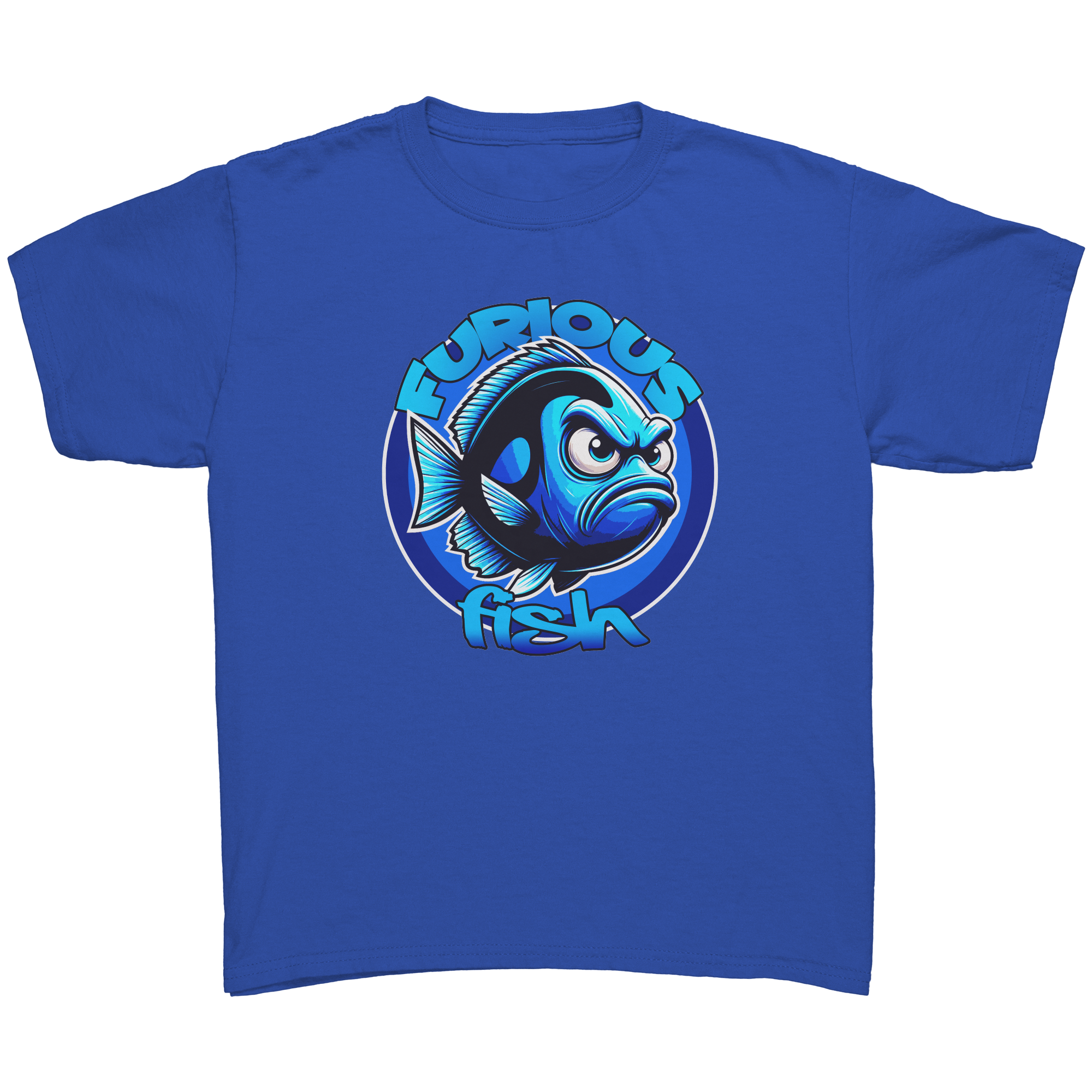 Brighten Up with Betty the Blue Tang! - Furious Fish (Children's Unisex)