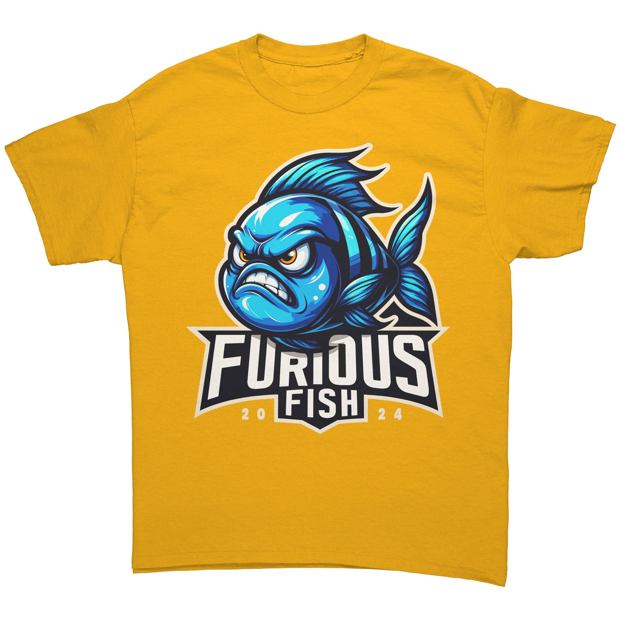 Dive into Adventure with Dave the Damsel! - Furious Fish (Adult Unisex)