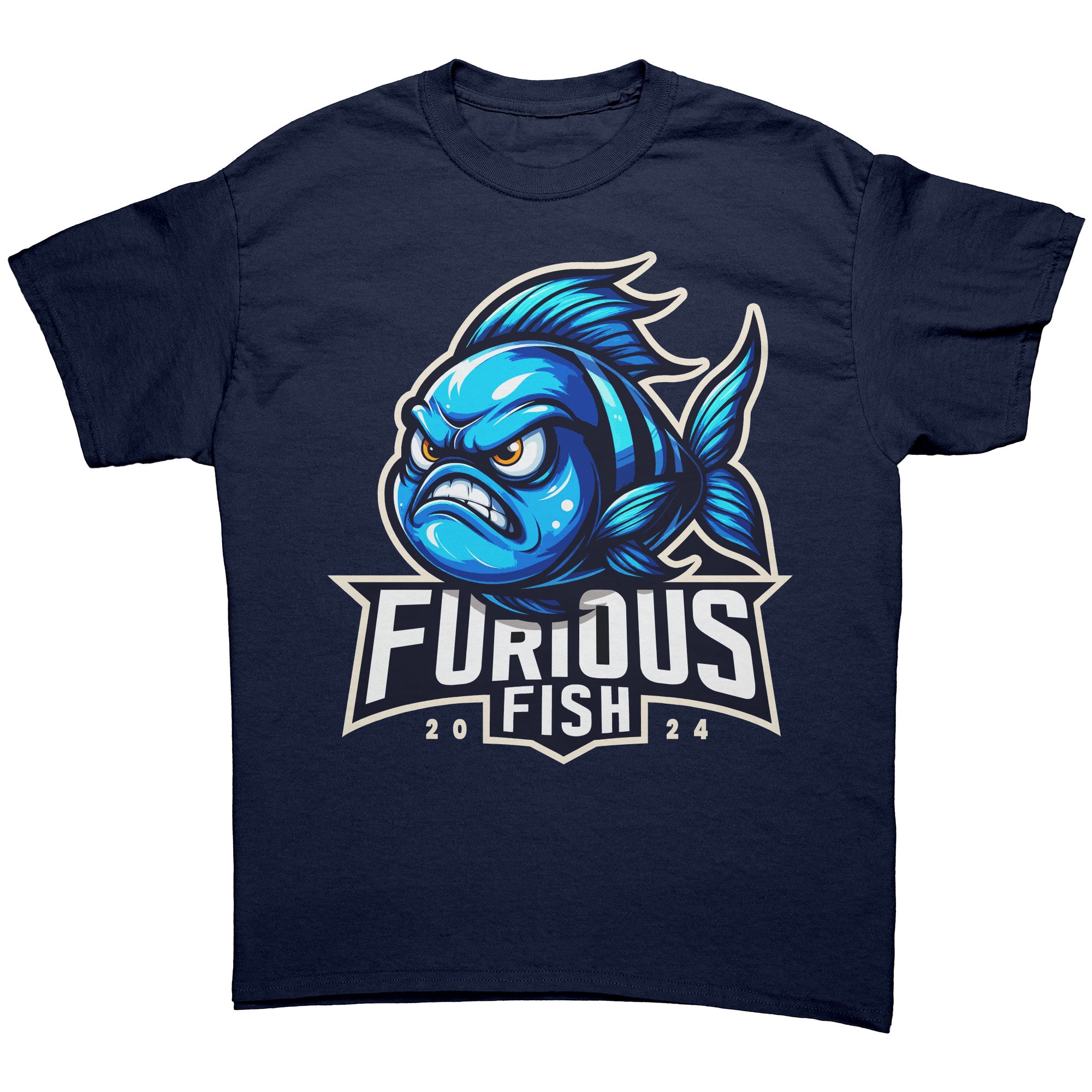 Dive into Adventure with Dave the Damsel! - Furious Fish (Adult Unisex)