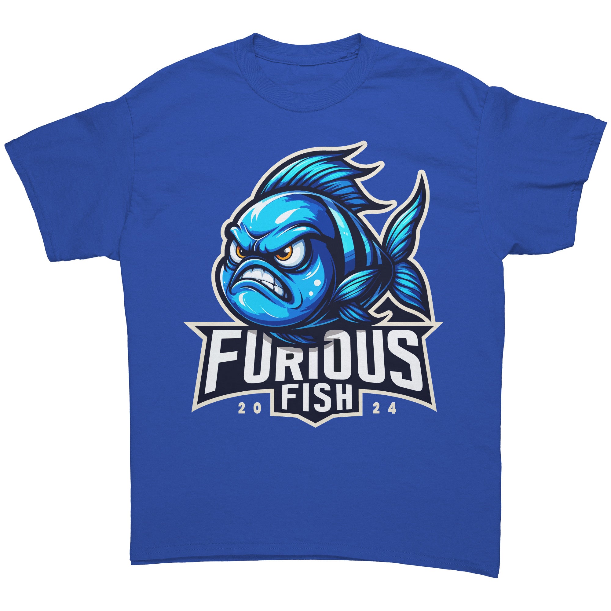 Dive into Adventure with Dave the Damsel! - Furious Fish (Adult Unisex)