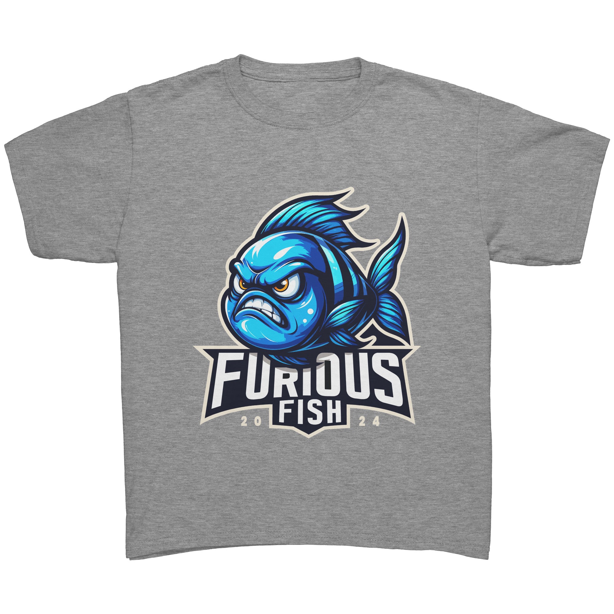 Dive into Adventure with Dave the Damsel! - Furious Fish (Childrens Unisex)