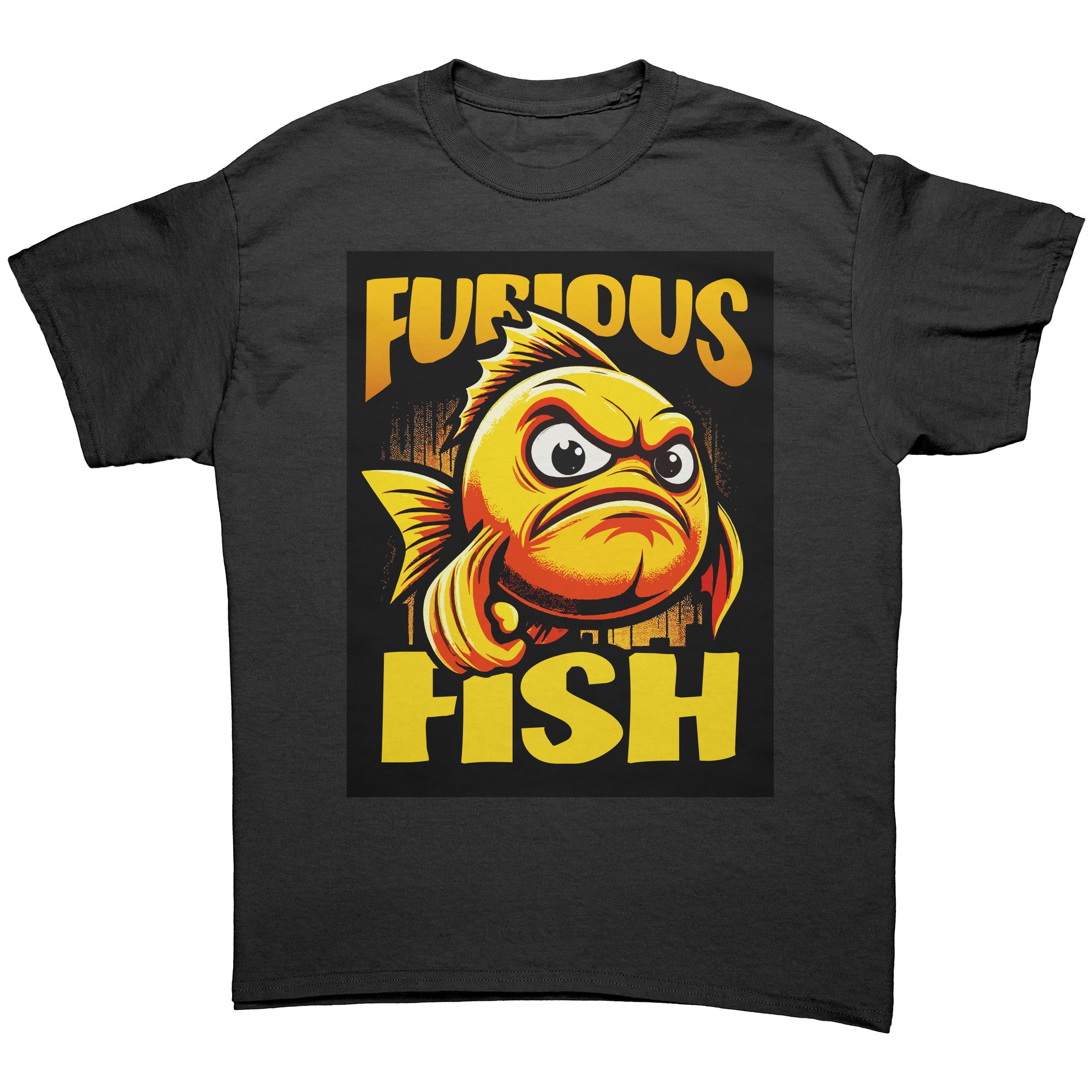 Go for Gold with Goldie the Goldfish! Furious Fish (Adult Unisex)