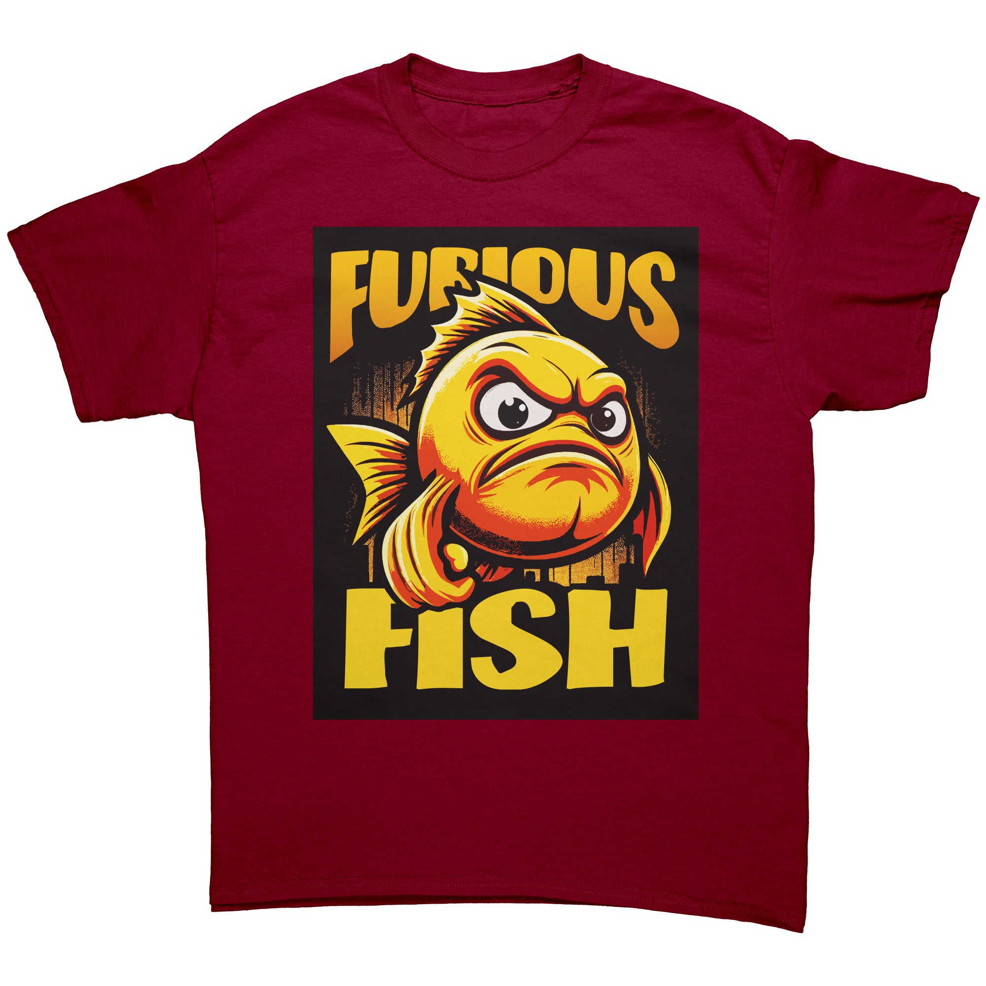 Go for Gold with Goldie the Goldfish! Furious Fish (Adult Unisex)