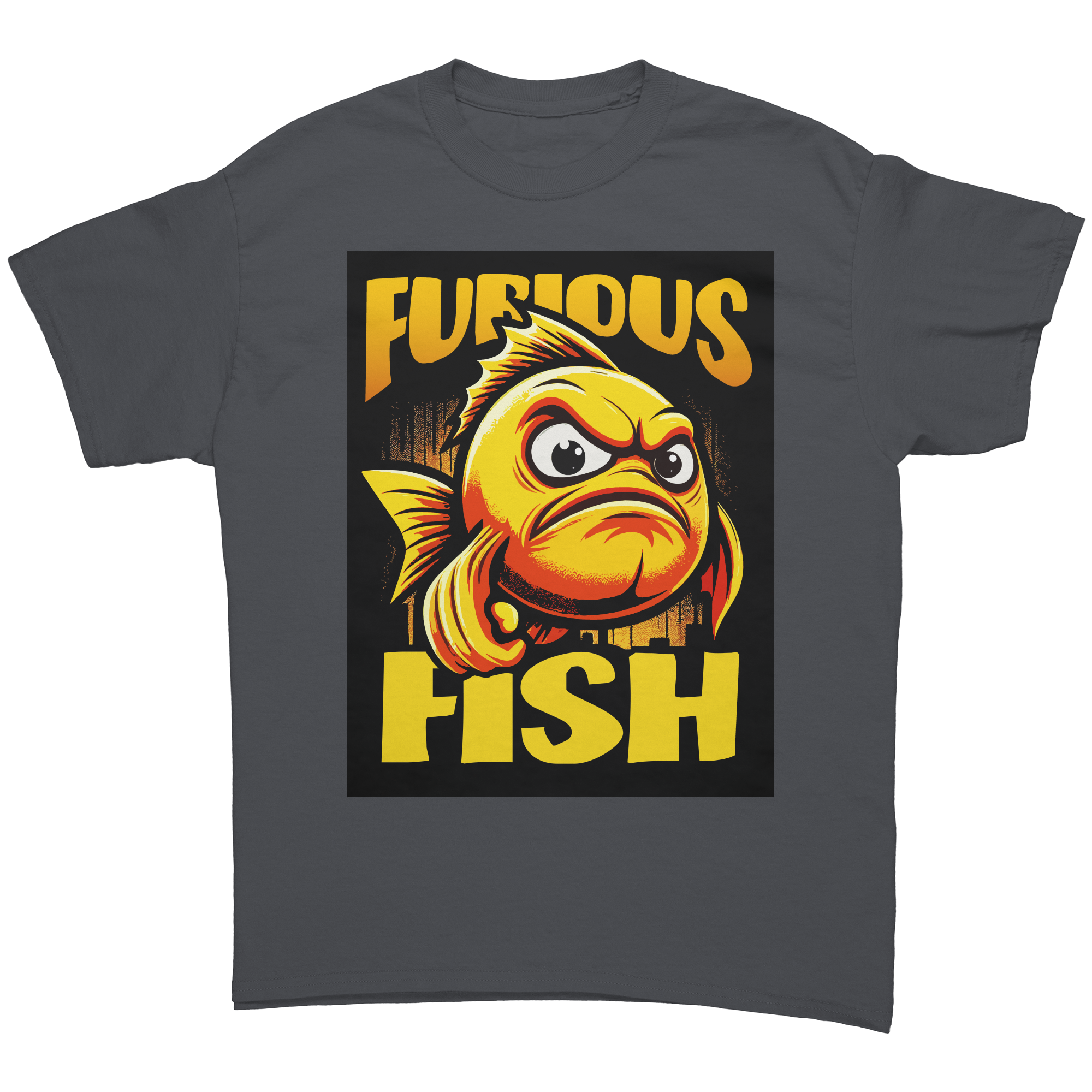 Go for Gold with Goldie the Goldfish! Furious Fish (Adult Unisex)