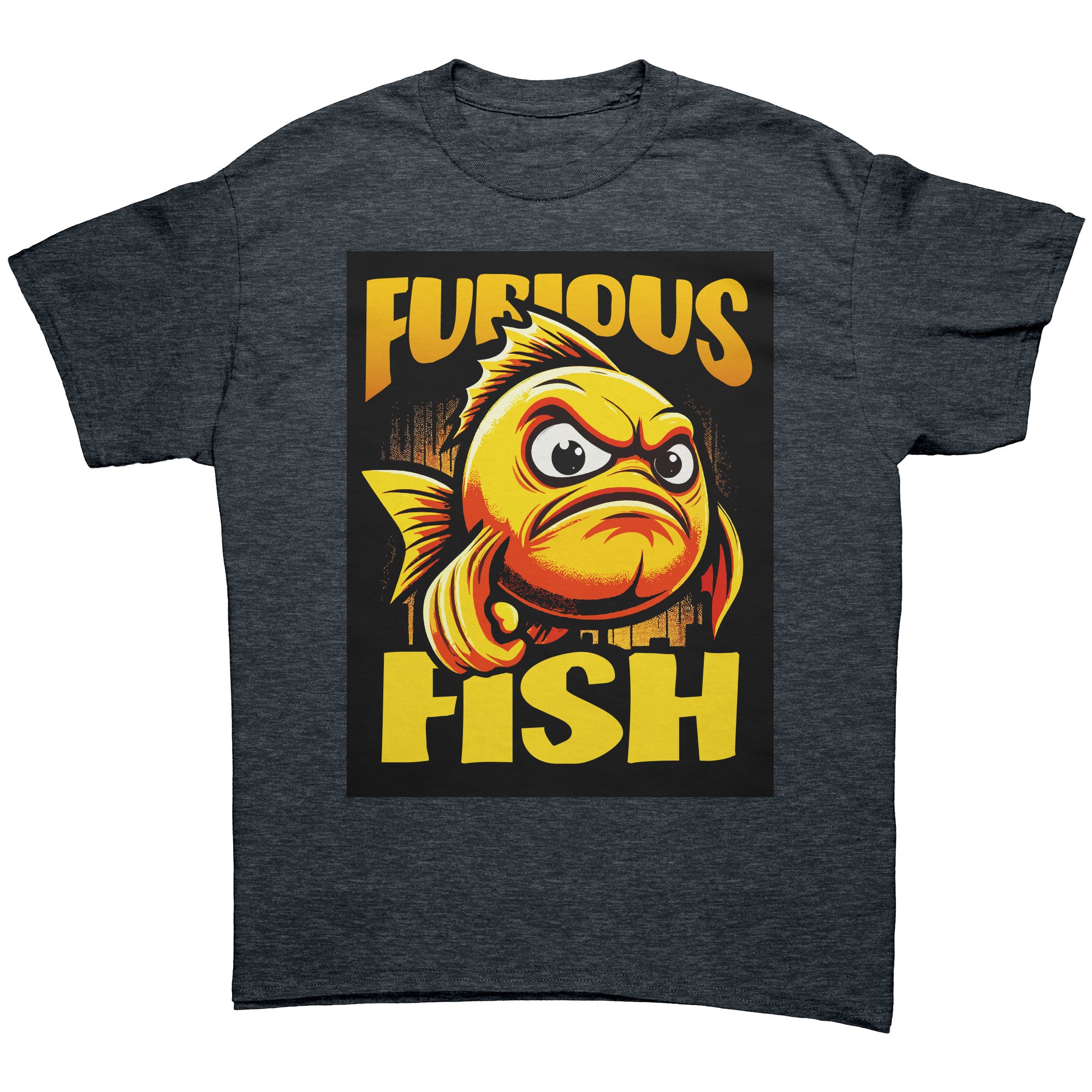 Go for Gold with Goldie the Goldfish! Furious Fish (Adult Unisex)