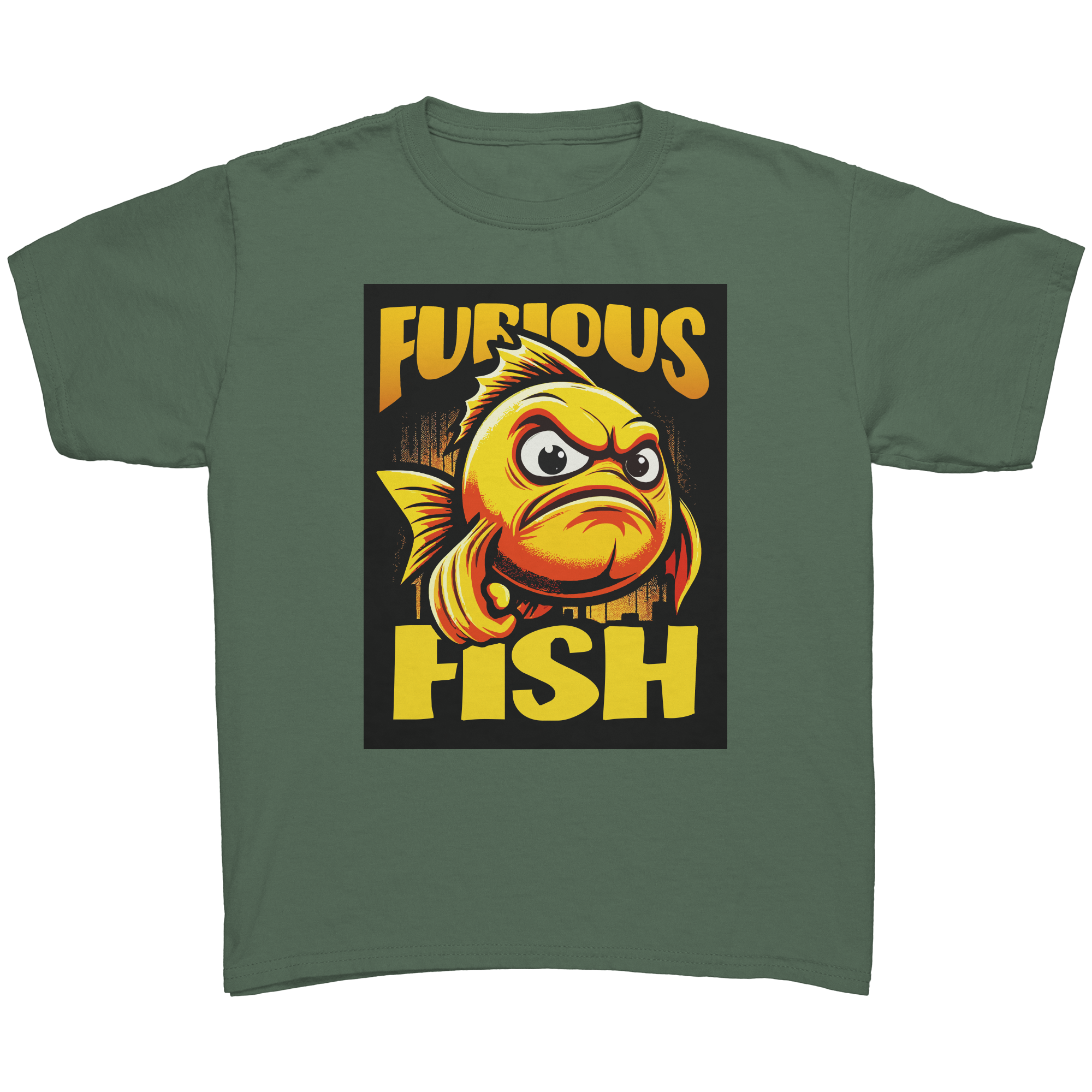 Go for Gold with Goldie the Goldfish! Furious Fish (Children's Unisex)