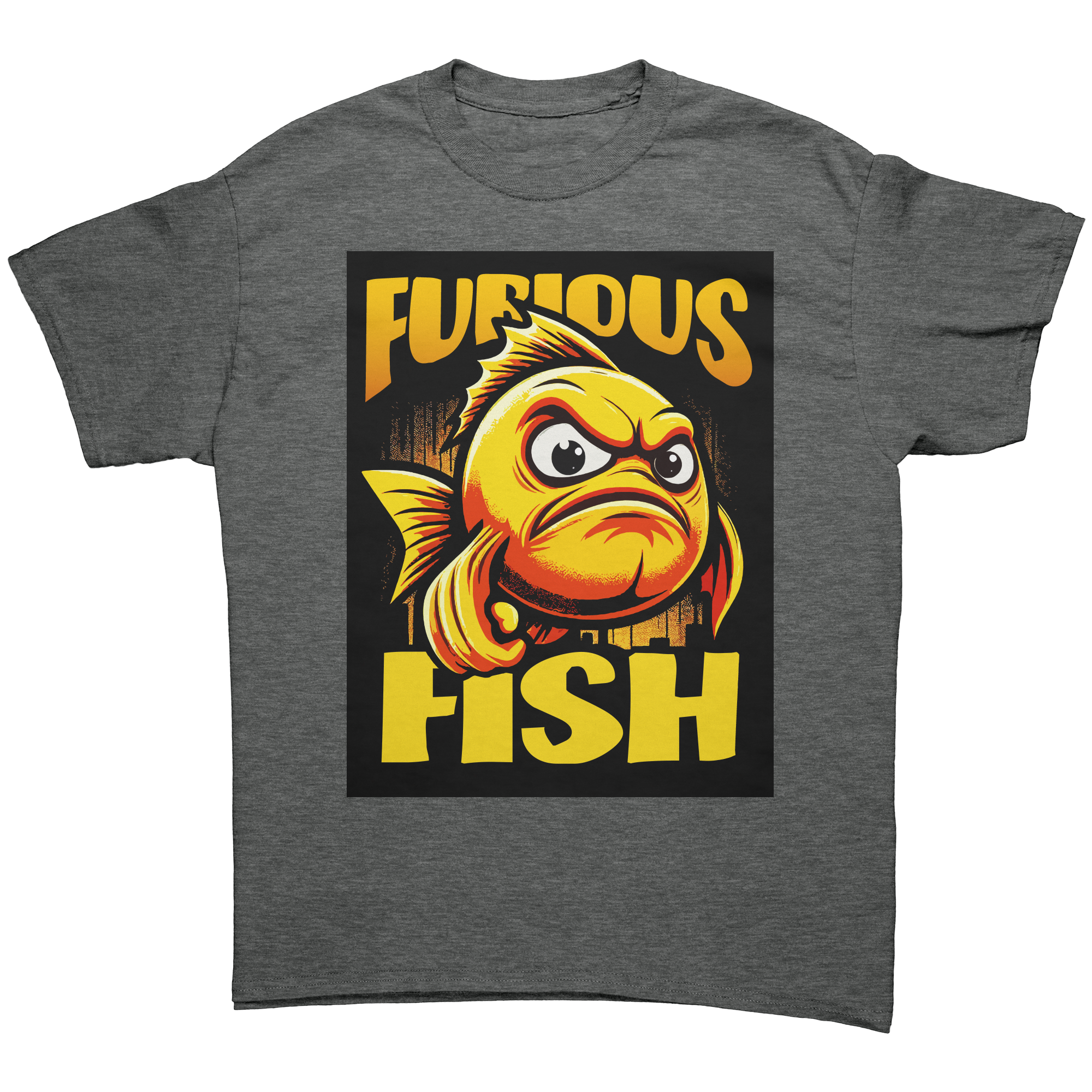 Go for Gold with Goldie the Goldfish! Furious Fish (Adult Unisex)