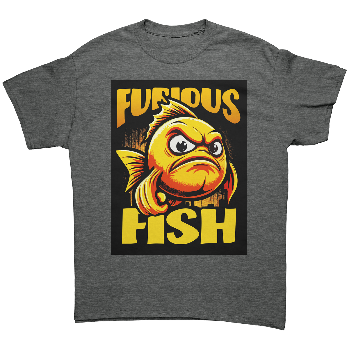 Go for Gold with Goldie the Goldfish! Furious Fish (Adult Unisex)