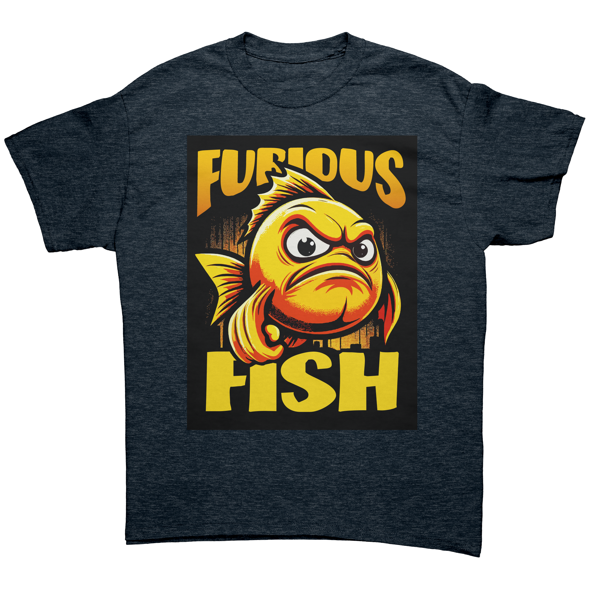 Go for Gold with Goldie the Goldfish! Furious Fish (Adult Unisex)