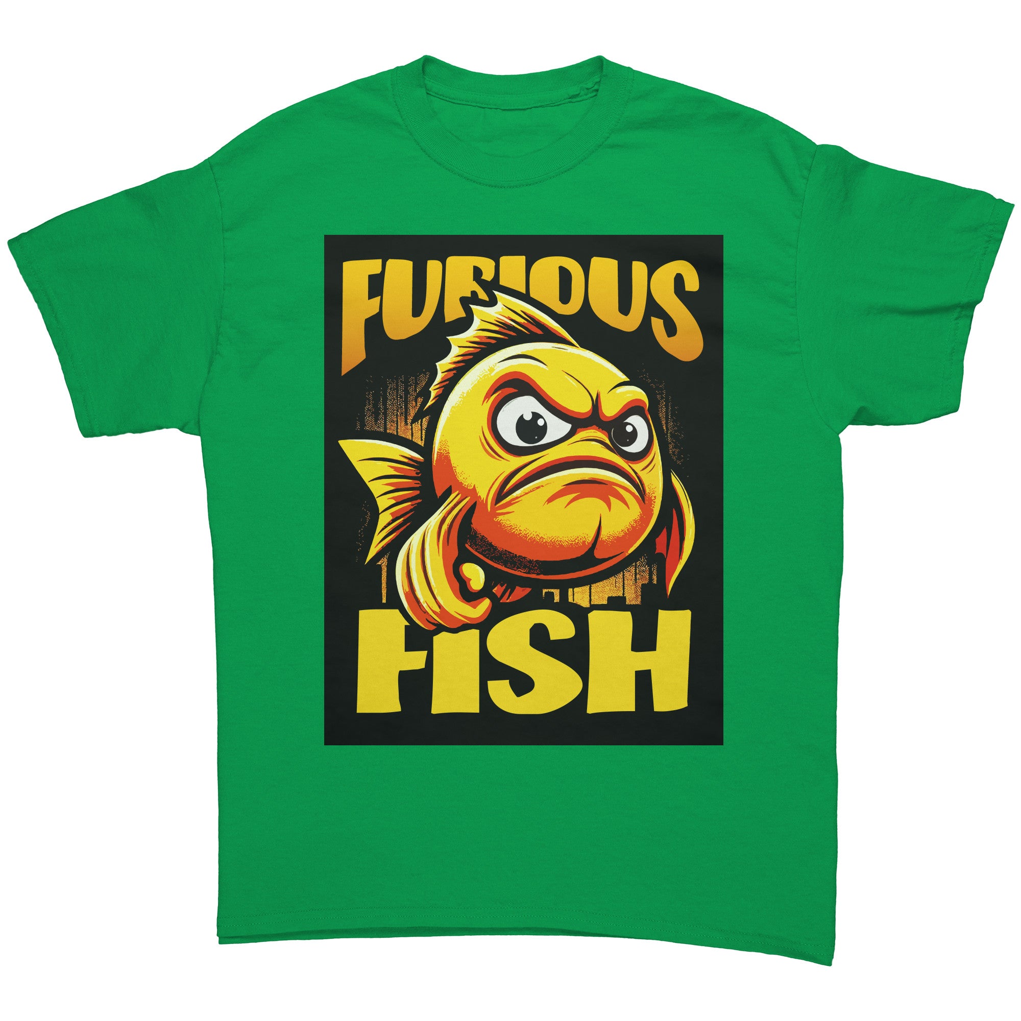 Go for Gold with Goldie the Goldfish! Furious Fish (Adult Unisex)