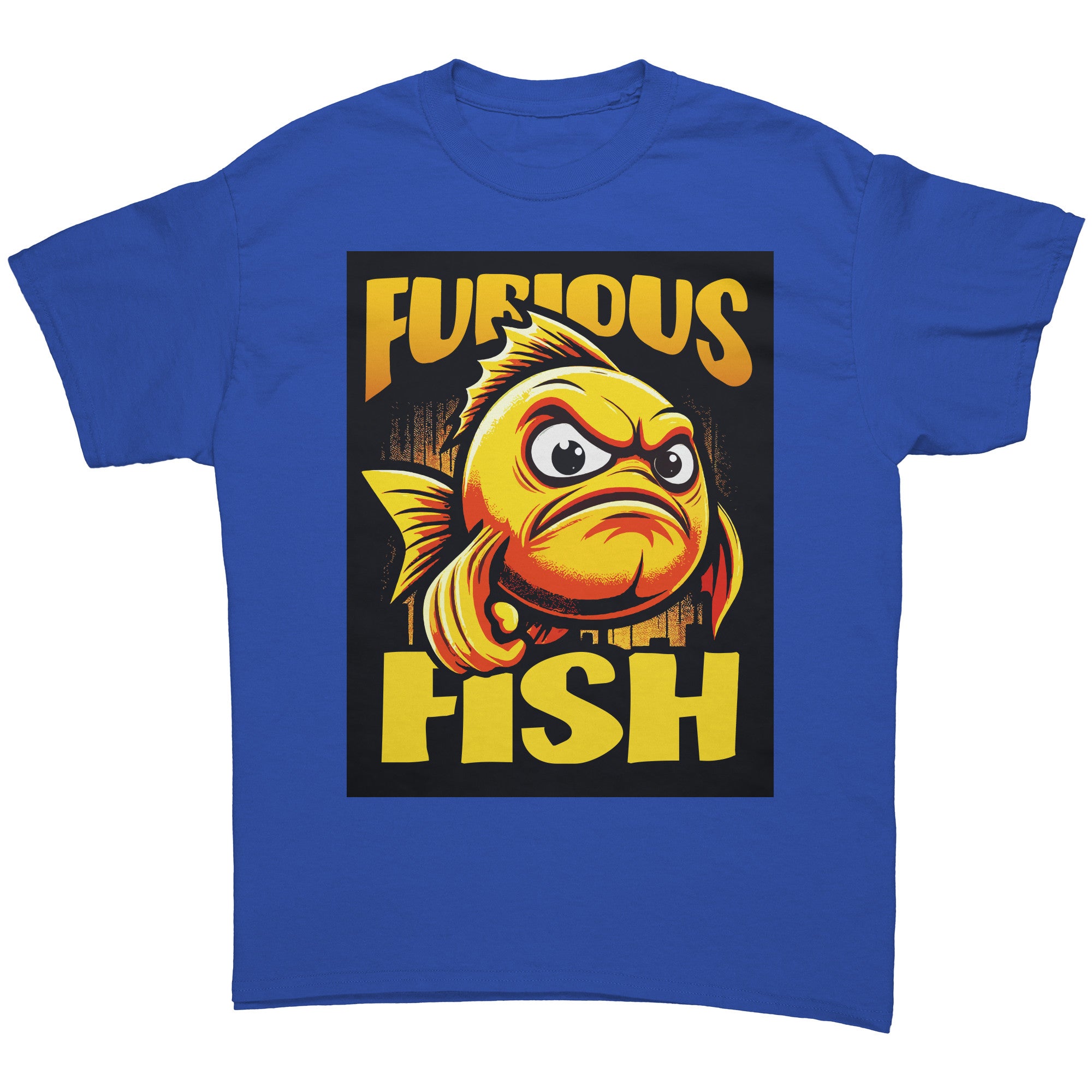 Go for Gold with Goldie the Goldfish! Furious Fish (Adult Unisex)