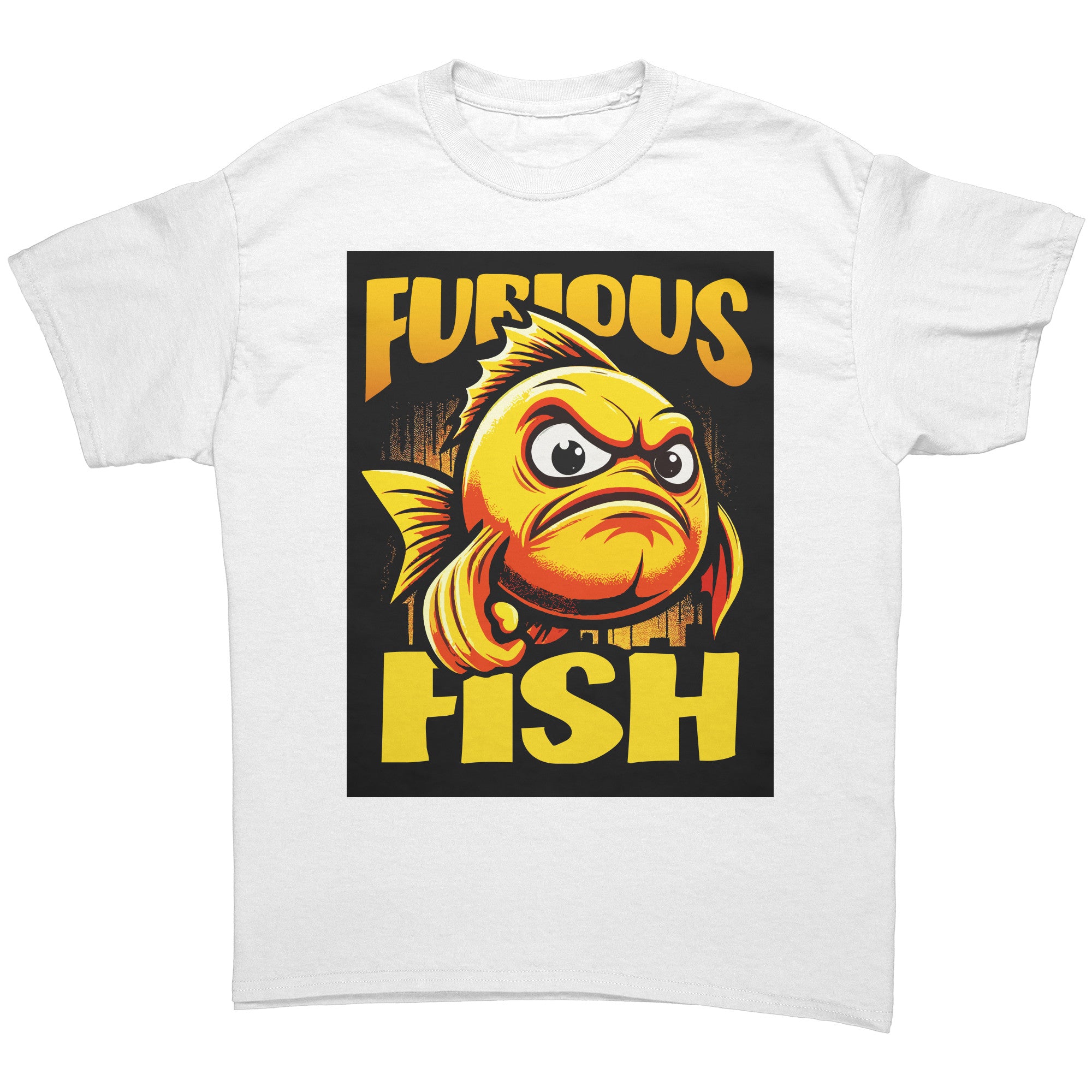 Go for Gold with Goldie the Goldfish! Furious Fish (Adult Unisex)