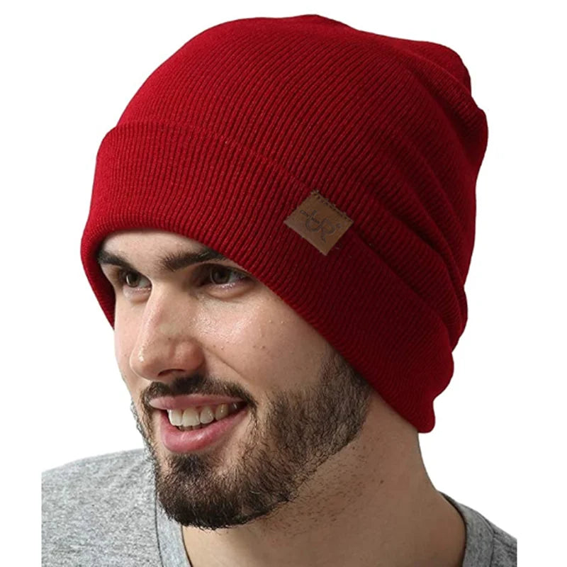 Unisex Casual Beanie Hat – Soft Knitted Winter Essential