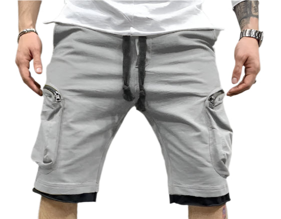 Summer Fitness Shorts – Breathable, Multi-Pocket, and Street-Ready