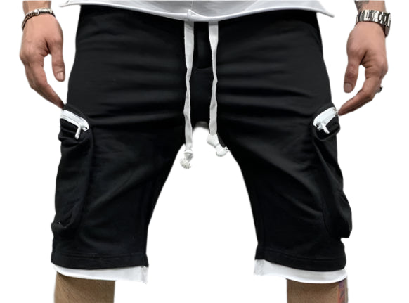 Summer Fitness Shorts – Breathable, Multi-Pocket, and Street-Ready