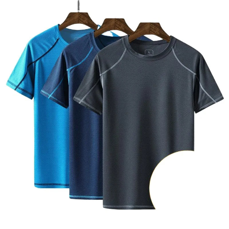 Moisture Wicking Active Quick Dry Crew Neck T Shirts
