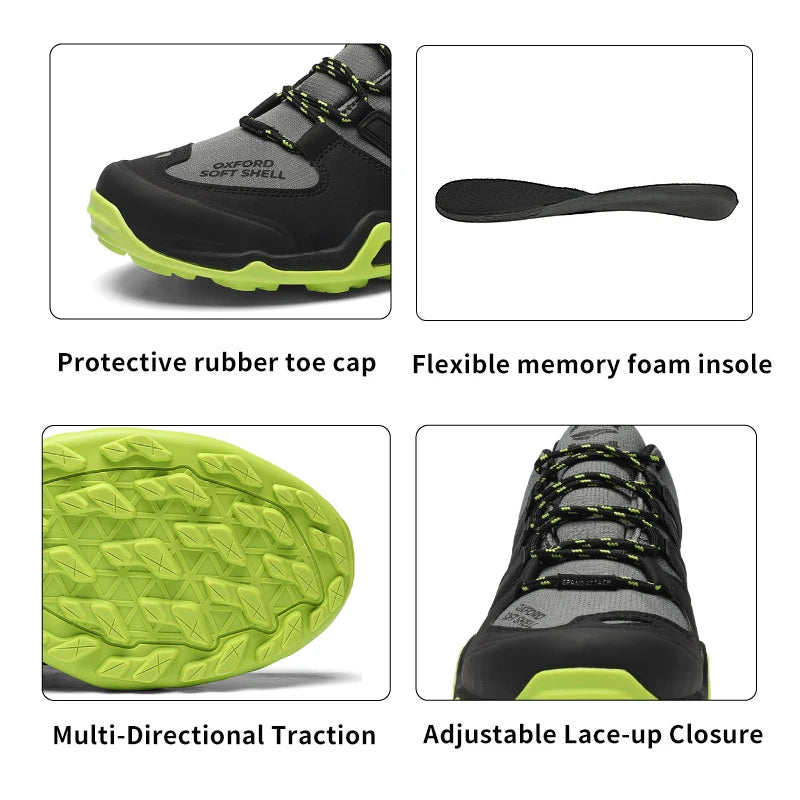 Grand Attack Waterproof Outdoor Hiking Shoes – Non-Slip Trekking Sneakers