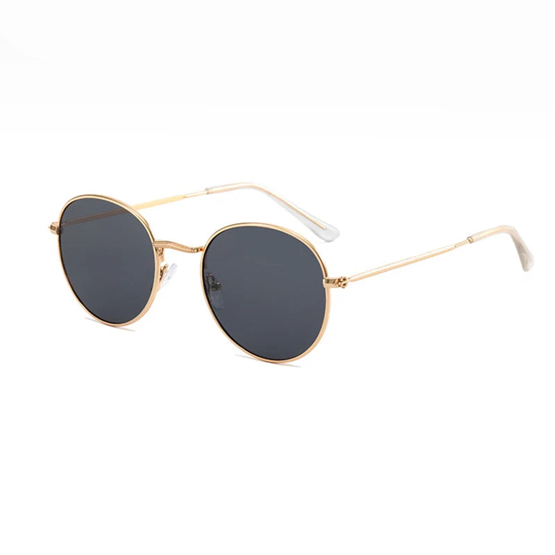 Classic Small Frame Round Sunglasses – Timeless Elegance