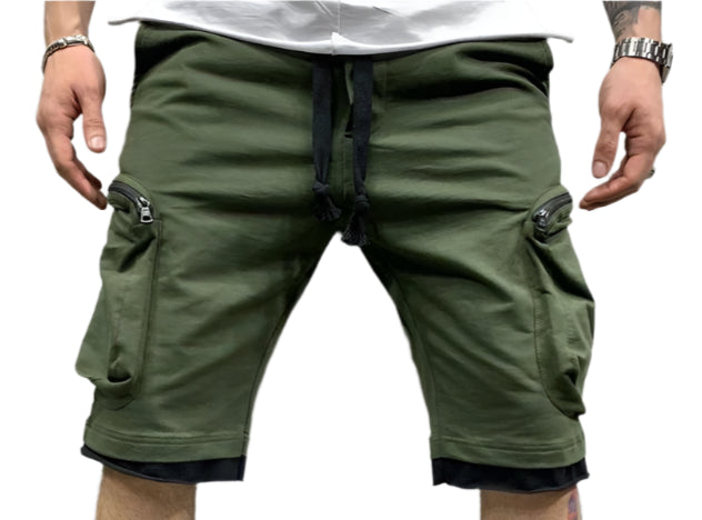 Summer Fitness Shorts – Breathable, Multi-Pocket, and Street-Ready