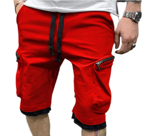 Summer Fitness Shorts – Breathable, Multi-Pocket, and Street-Ready