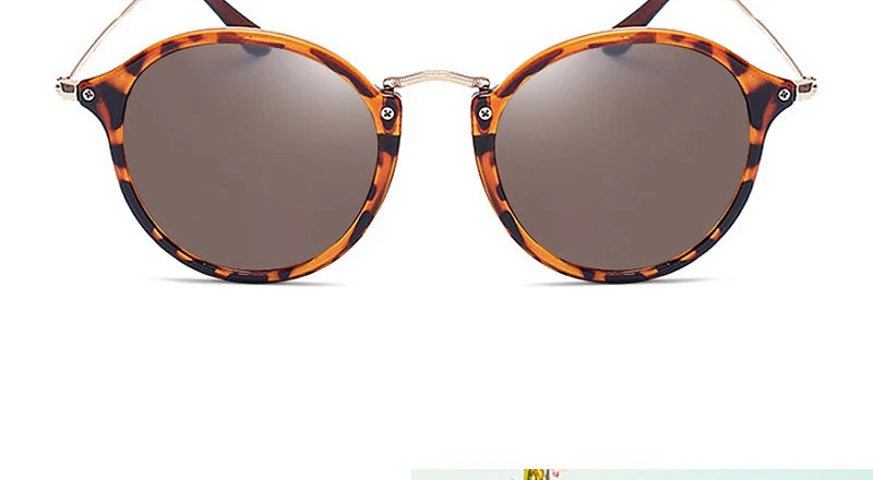 Women's Round Retro Sunglasses – Chic & Timeless Style