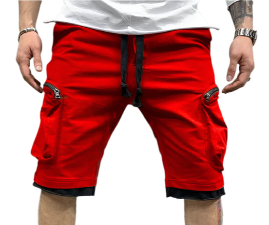 Summer Fitness Shorts – Breathable, Multi-Pocket, and Street-Ready