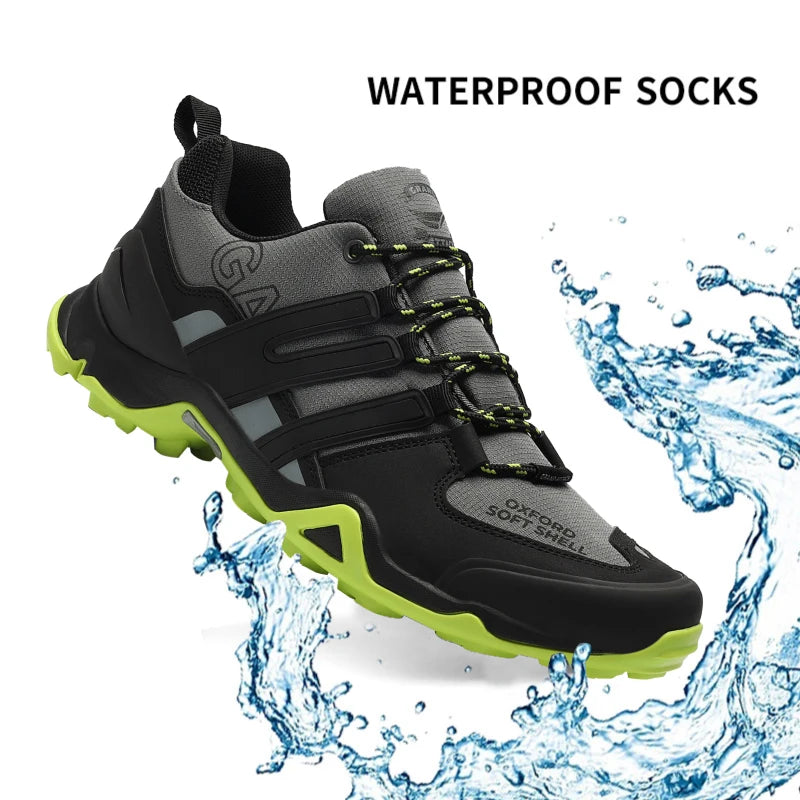 Grand Attack Waterproof Outdoor Hiking Shoes – Non-Slip Trekking Sneakers
