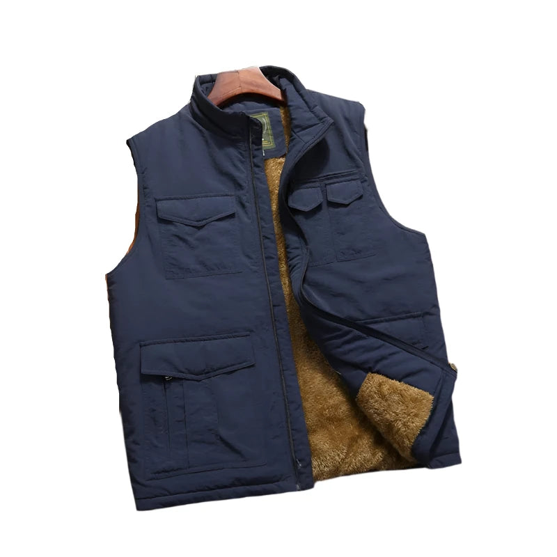 Casual Fleece Warm Vest | Thermal Fishing, Shooting & Outdoor Vest