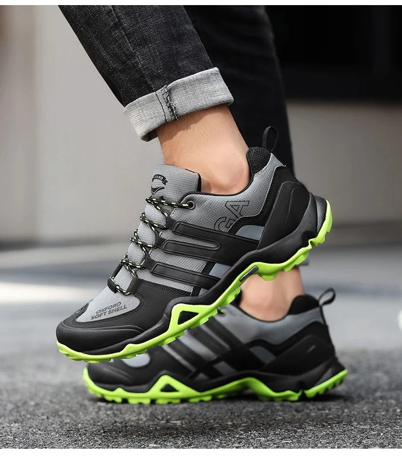 Grand Attack Waterproof Outdoor Hiking Shoes – Non-Slip Trekking Sneakers