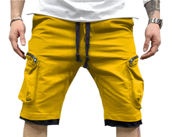 Summer Fitness Shorts – Breathable, Multi-Pocket, and Street-Ready