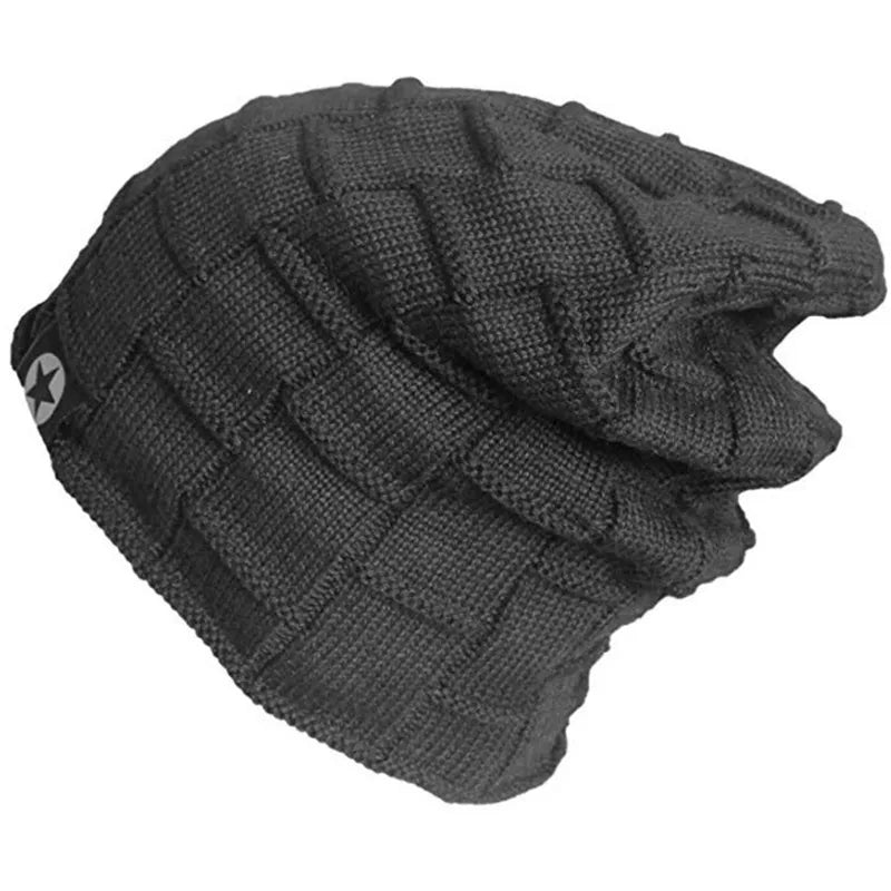 Unisex Fleece-Lined Winter Beanie – Thick & Soft Knit Hat for Ultimate Warmth