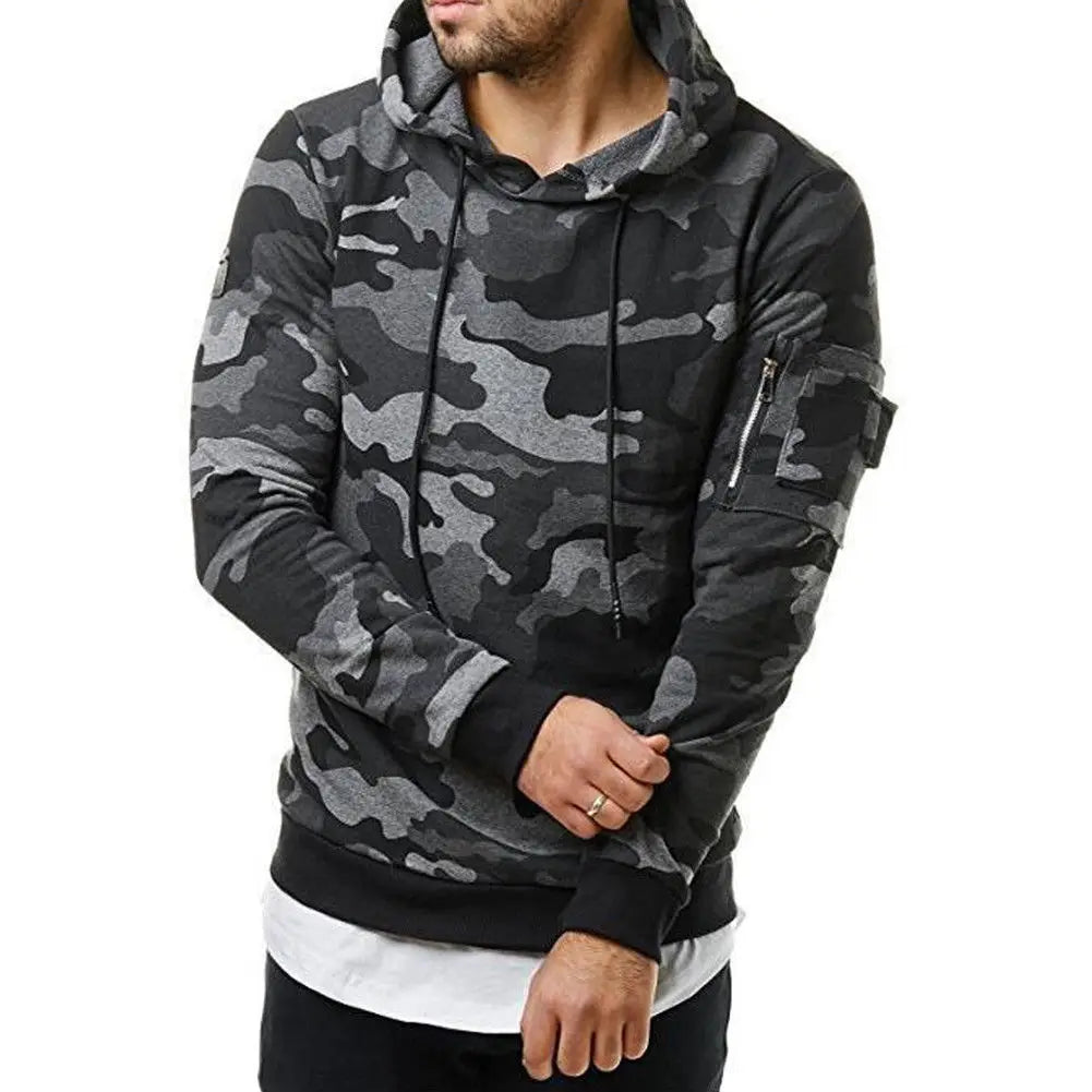 Fleece Warm Camouflage Hoodie – Ultimate Cozy Outdoor Gear