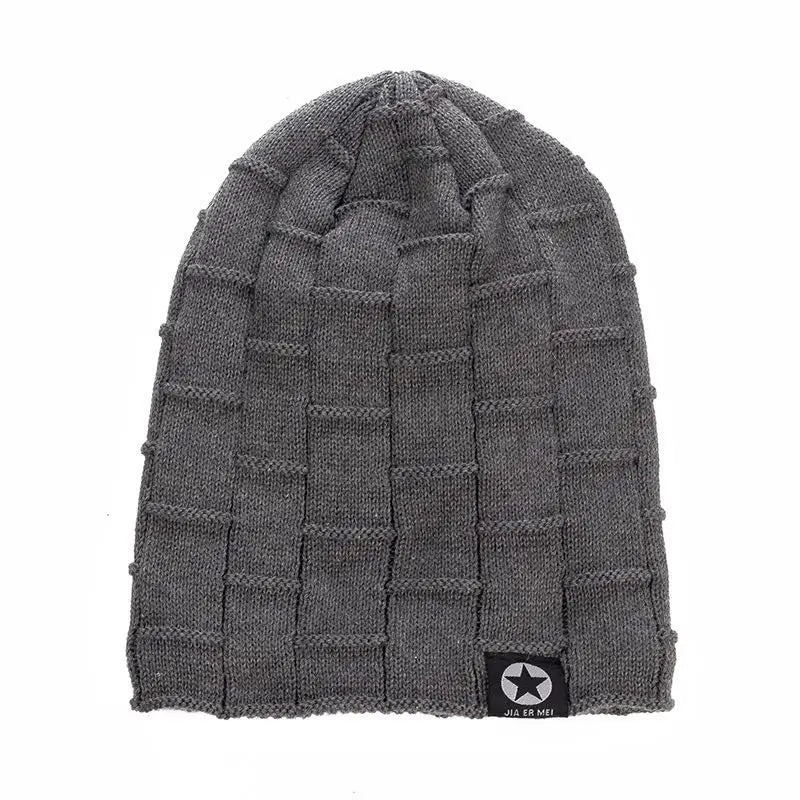 Unisex Fleece-Lined Winter Beanie – Thick & Soft Knit Hat for Ultimate Warmth