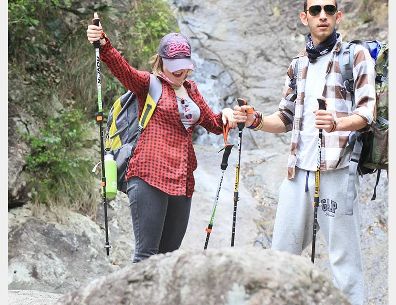 Pioneer "Rover" Carbon Fiber Hiking Stick (1 stick only)