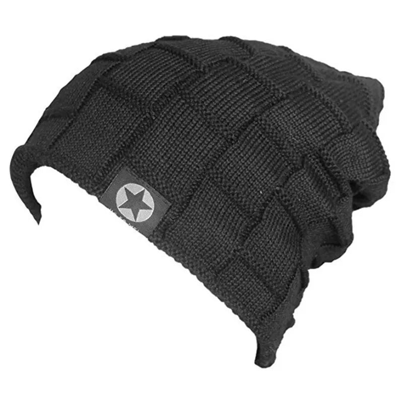 Unisex Fleece-Lined Winter Beanie – Thick & Soft Knit Hat for Ultimate Warmth