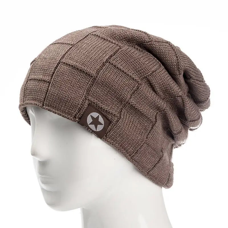 Unisex Fleece-Lined Winter Beanie – Thick & Soft Knit Hat for Ultimate Warmth