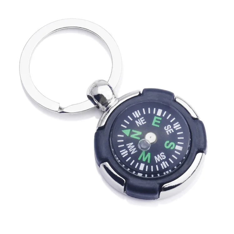 Compass Key Ring