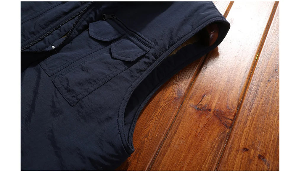 Casual Fleece Warm Vest | Thermal Fishing, Shooting & Outdoor Vest